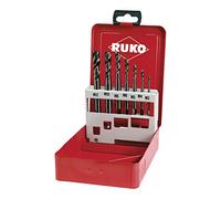 RUKO 245064 - Juego machos máquina M DIN 371/376 HSS Co - VAP rectificados para acero inoxidable - Tipo C, 7 pcs.