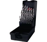 RUKO 259215RO HSS-G Twist drill bit set 25-piece DIN 338 Triangular shank 1 Set