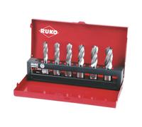 Ruko Assortiment de forets 3 lèvres "Solid 3S" HSS avec attache Weldon (3/4") en cassette industrielle Quantité:1