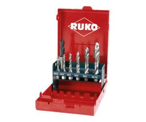 Ruko Assortiment de forets taraudeurs. Queue hexagonale "court" HSS en cassette industrielle Quantité:1