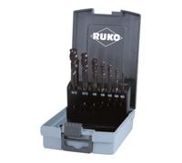 Ruko Assortiment tarauds machine HSS Co 5 TiAlN forme C 35° 7 pièces Quantité:1