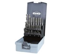 RUKO Coffret de tarauds manuels 28 pièces M DIN 352 HSS en cassette plastique - 245003RO