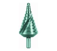 RUKO Foret étagé 101090 HSS, ø 6,5–40,5 mm, spirale, affûtage croisé, tige 3 surfaces – 1 pièce