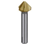 RUKO Fraise conique à chanfreiner et ébavurer DIN 335 Forme C 90° HSS TiN Ø 12,4 mm - 102116T