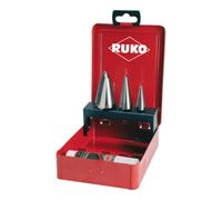 Ruko Jeu de forets à tôle 3-14 / 4-20 / 16-30,5mm HSS-Co5 nbre de coupoirs 2 coffret Quantité:1