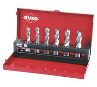 Ruko Jeu de forets pleins Solid 3S diamètre 10-15mm HSS Weldon - 108830