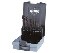 RUKO Jeu de tarauds à machine HSSE-Co 5 TiAlN dans cassette plastique 7 pièces - 245069RO