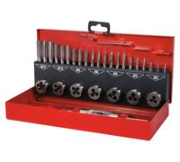 RUKO Jeu d'outils de taraudage HSS en cassette industrielle - 31 pièces - 245010