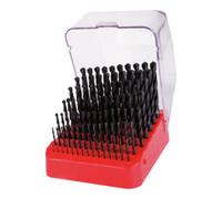 Jeu de forets hélicoïdaux RUKO DIN 338 type N HSS R dans un coffret industriel Ø 1,0 mm à 10,0 mm x 0,1 mm