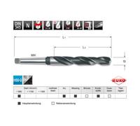 Jeu de forets hélicoïdaux RUKO DIN 345 en acier rapide (HSS) dans un coffret en tôle d'acier, Ø 14,0 mm à 23,0 mm x 1,0 mm