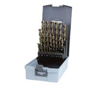 Ruko Jeux de forets en cassette ABS DIN 338 type VA HSSE Co 5 taillés meulés Quantité:1