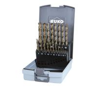 Ruko Jeux de forets RUKO en cassette ABS DIN 338 Quantité:1