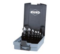 Ruko Jeux de fraises à chanfreiner 3 dents DIN 335 forme C 90° HSS Co 5 en coffret plastique Quantité:1