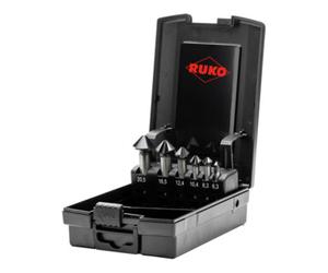Ruko Jeux de fraises à chanfreiner 3 dents ULTIMATECUT DIN 335 forme C 90° HSS RUnaTEC en coffret plastique Quantité:1
