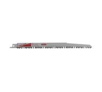 RUKO 33189225 - Pack de 5 sierras de sable HCS Acero con vástago universal 1/2", para madera, 240 mm (Equivalencia Bosch S 1531 L)