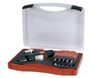 RUKO Pneumatic sander 1/4 (6.3 mm) 6.2 bar in ccessories, in ase