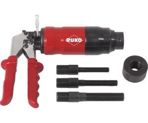 RUKO Poinçonneuse hydraulique manuelle dans un coffret plastique - 109101