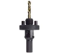 Ruko Porte-outil à foret-guide pour scie-cloche bi-métal HSS CO type A2 32-210 mm