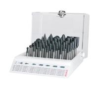 Ruko Ruko Assortiments de fraises limes, denture croisée avec TiCN en présentoir plexi avec serrure Quantité:1