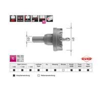 Ruko Scies trépans carbure, exécution courte Ø 59 mm Quantité:1