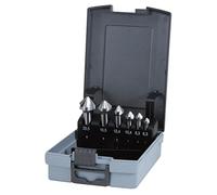 Jeu de fraises coniques à lamer Ruko DIN335-C 90 degrés Diamètre 6,3-20,5mm HSS 6 pces Cassette plastique - 102152RO