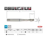 Ruko Taraud machine hélicoïdal DIN 376 HSS, M 12 Quantité:1