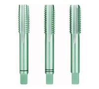 RUKO Tarauds manuels 230080 - Jeu de 3 M8 x 1,25 HSS DIN 352 coupe à droite