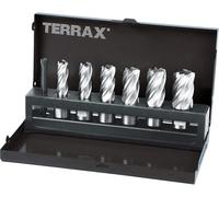 Ruko - Terrax - 108820 - Assortiment de fraises à carotter - Attaches Weldon - Diamètre 12 - 22 mm - profondeur de perçage : 30 mm