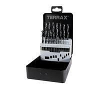 Ruko TERRAX A205210 - Jeu de forets DIN 338 type N HSS laminé 19 pièces A116721A205210