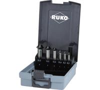 Ruko RUKO Jeu de fraises coniques et alésoirs ULTIMATECUT DIN 335 Forme C 90° HSS Co 5 RUnaTEC en coffret ABS 6,3 - 20,5 mm Quantité:1