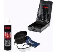 RUKO ULTIMATECUT Kit de forets multiples HSS RUnaTEC 3 pcs. incl. Spray & Lunettes de protection - WZS101087PRO