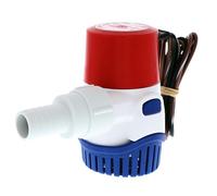 Rule 25SA 12 V - Pompe de Cale Automatique, Entièrement Submersible, Débit de 500 GPH - Filtre Facile à Nettoyer, Faible Consommation d'Energie, Clapet Anti-Retour et Protection Thermique