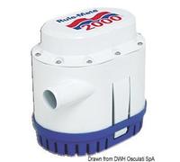 Rule Mate Pompe submersible entièrement automatique 129l/min 12V , 1 pièce