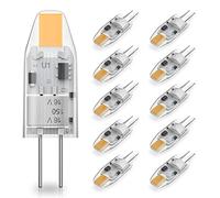 RuLEDne Ampoule À LED G4 1W 1,5W Blanc Chaud 2700K 120 Lumens AC/DC 12V Mini Ampoule Remplacement Halogène 10W 15W