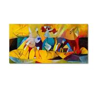Rumlly Grande œuvre d'art célèbre abstrait de Picasso moderne décoration murale photos HD impression sur toile peintures affiches de salon 60 x 100 cm sans cadre