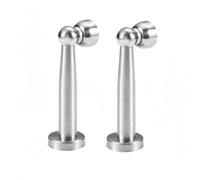 Rummyluck 170mm Butoir de Porte Magnétique en Acier Inoxydable (2pcs)