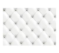 Runa Art Papier peint intissé 396 x 280 cm mur-look en cuir | Toison Décoration Murale Salon Chambre á Coucherr | Fabrication Allemande | blanc 9099012a