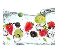 Runa Art Papier peint intissé fruits cuisine 352 x 250 cm Toison Mur XXL Tableaux Muraux Tapisserie Photo Décoration Murale Salon Chambre Coloré 9421011a