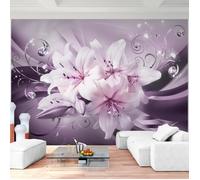 Runa art Papier Peint Intissé Tapisserie Fleurs de Lys 396x280 cm (11,1 M2) - 9 Bandes Faciles à Coller 9433012b