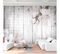 Runa art Papier Peint Intissé Tapisserie Fleurs Sakura 352x250 cm (8,8 M2) - 8 Bandes Faciles à Coller 9118011b