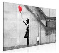 Runa Art Peinture Banksy Ballon Fille Impression sur Toile intissee Decoration Murale Salon Chambre 301656a