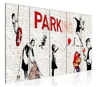Runa Art Peinture Banksy Collage Impression sur Toile intissee Decoration Murale Salon Chambre 013256a