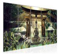 Runa Art Peinture Feng Shui Bouddha Impression sur Toile intissee Decoration Murale Salon Chambre 036456a
