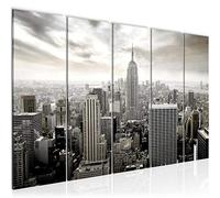 Runa Art Peinture New York City Impression sur Toile intissee Decoration Murale Salon Chambre 603456c