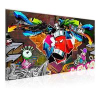 Runa Art Tableau Decoration Murale Graffiti 1 Partie Moderne Toile non tissée Salon Salle Art Urbain Coloré 401812a