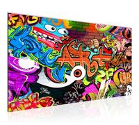 Runa Art Tableau Decoration Murale Graffiti 1 Partie Moderne Toile non tissée Salon Salle Art Urbain Coloré 402112a