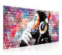 Runa Art Tableau Decoration Murale Singe 1 Partie Moderne Toile non tissée Salon Salle Street Art Graffiti Coloré 042512c