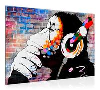 Runa Art Tableau mural Singe Moderne Tableau Decoracion Murale - Street Art Graffiti Coloré Salle 042515c