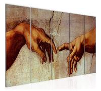 Runa Art Tableau mural XXL Création D'Adam Michelange 200 x 80 cm 5 Parties - 700155a