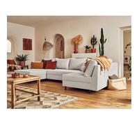 Lisa design canapé panoramique Rune - Gris clair